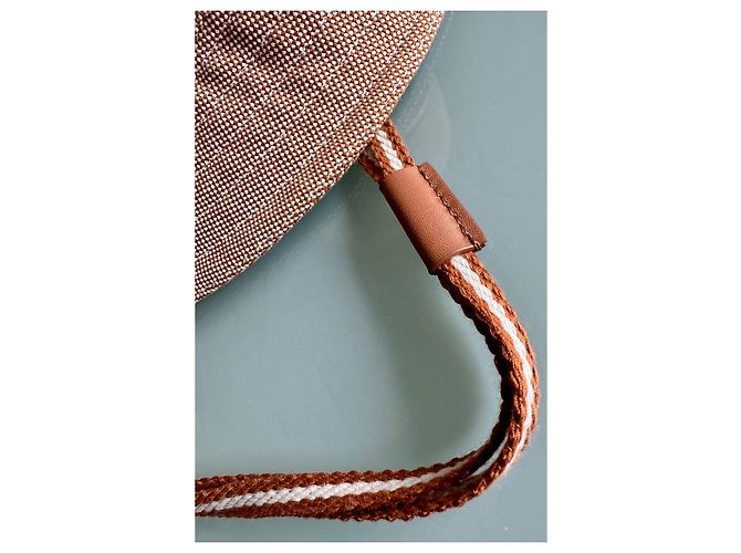 Hermès Hut aus Seide und Baumwolle Mehrfarbig Mehrfarben - Ansicht 4