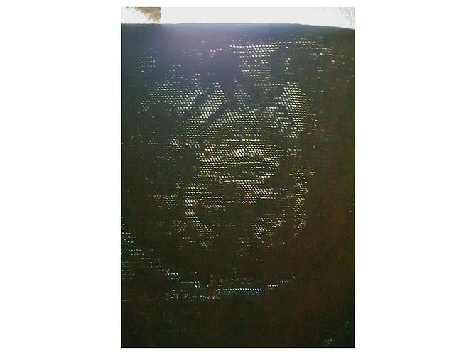 Chanel cashmere/wool blanket Black - view 8