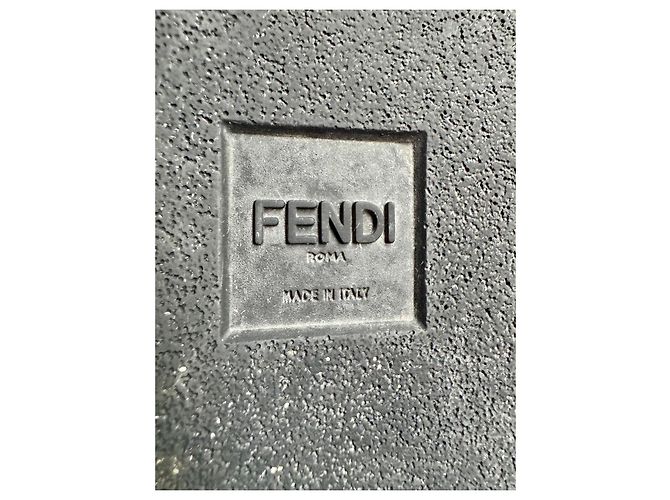 Fendi Sneaker Schwarz Metallic Pelz Metallisch - Ansicht 5