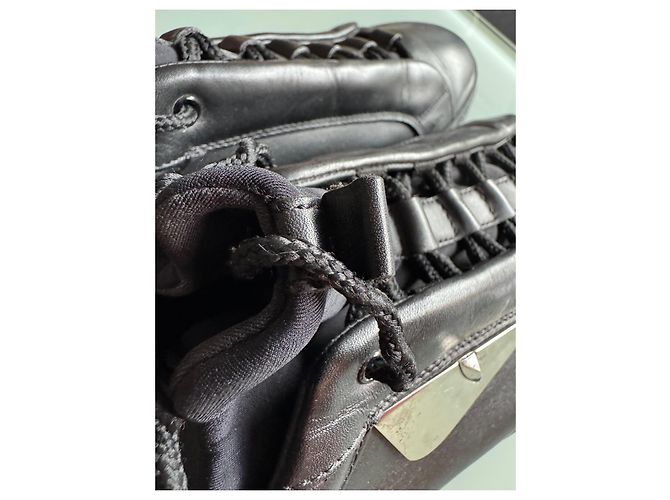 Fendi Sneaker Schwarz Metallic Pelz Metallisch - Ansicht 8
