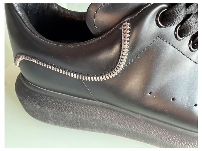 Sneakers Alexander McQueen Nere in Pelliccia Nero - vista 7