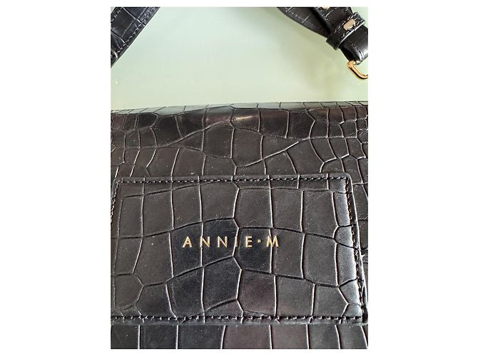 Autre Marque ANNIE M - Grande borsa a spalla larga Nero - vista 3