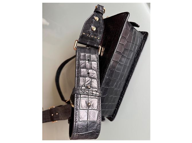 Autre Marque ANNIE M - Grande borsa a spalla larga Nero - vista 8