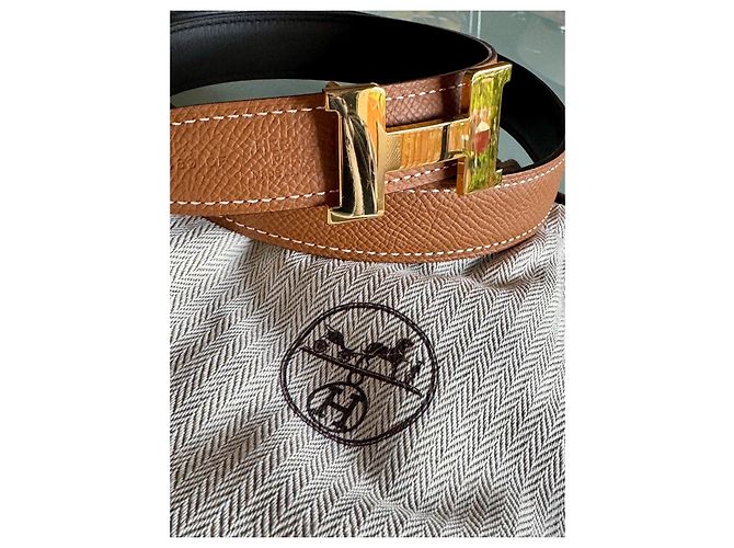 Hermès Mini Constance reversible Golden Light brown - view 5