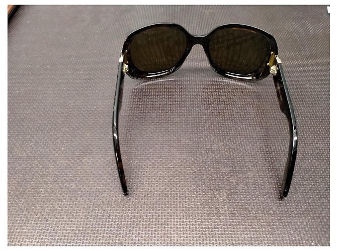 Gafas de sol redondas Christian Dior Havana Marrón Oscuro Acetato - vista 5