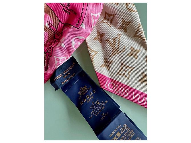 Louis Vuitton Bandana di seta Multicolore - vista 3