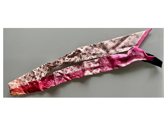 Louis Vuitton Bandana di seta Multicolore - vista 5