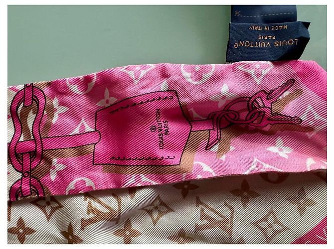 Louis Vuitton Bandana di seta Multicolore - vista 7