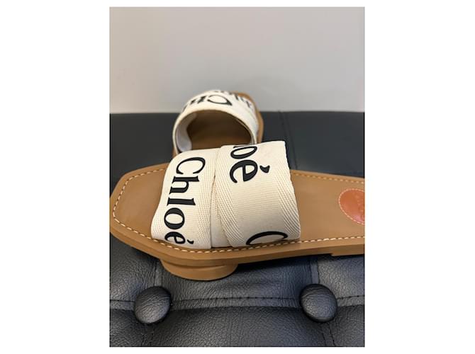 Décolleté Chloé beige - vista 2