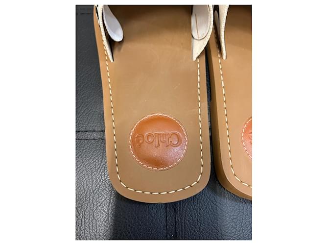 Décolleté Chloé beige - vista 9