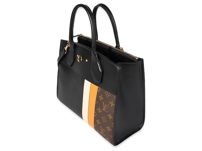 Louis Vuitton City Steamer MM Nero Multicolore - vista 3