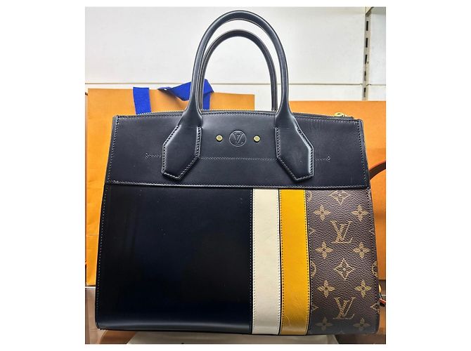 Louis Vuitton City Steamer MM Nero Multicolore - vista 8