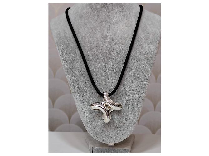 Hermès Collares largos Plata - vista 3
