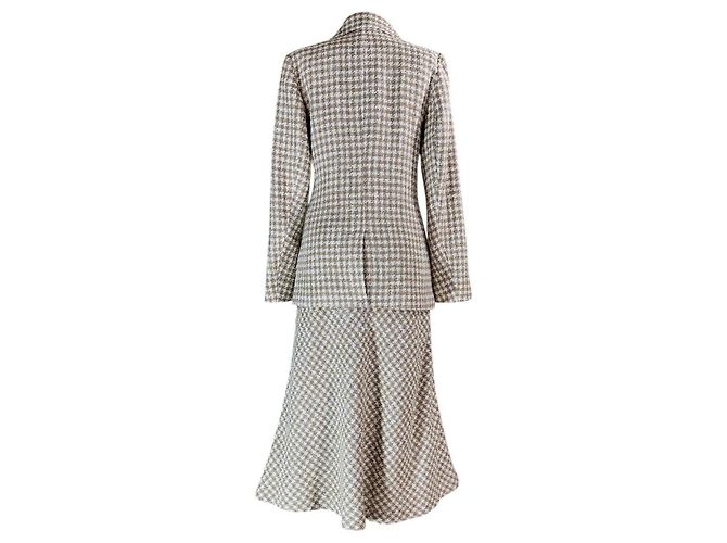 Autre Marque Completo Skall Studio con blazer e gonna a scacchi Multicolore - vista 5