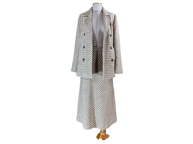 Autre Marque Completo Skall Studio con blazer e gonna a scacchi Multicolore - vista 6