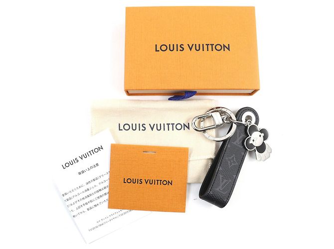 Chaveiro Dragon Vivienne Monogram Eclipse Louis Vuitton Preto - vista 2