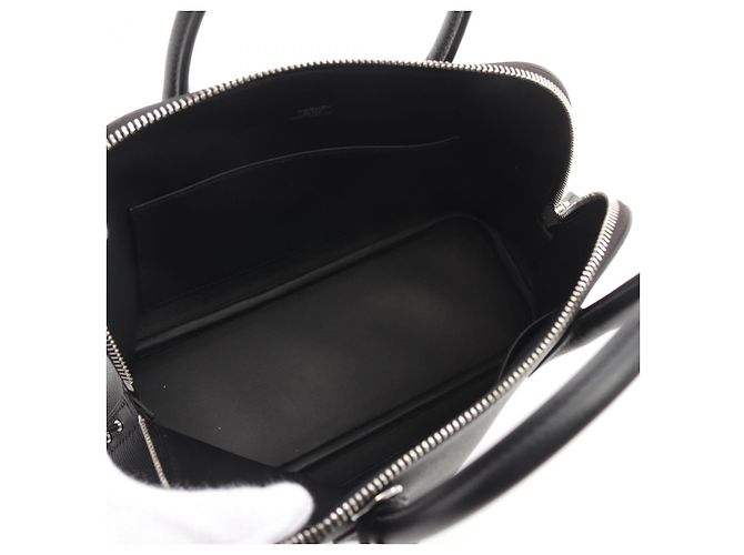 Hermès Hermes Bolide 1923 25 Leather Handbag Black - view 3