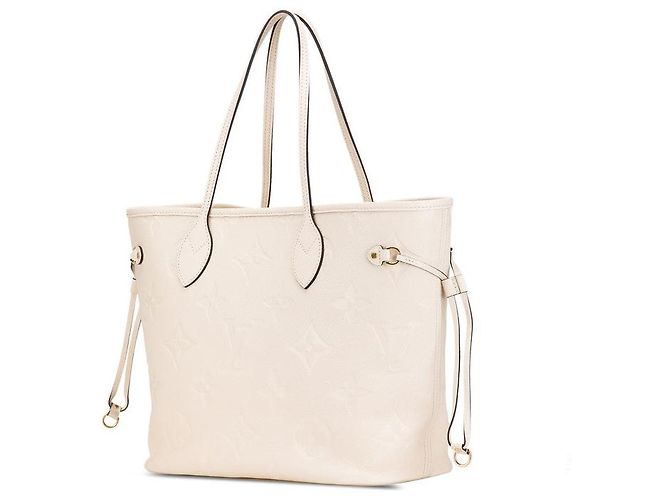 Sac à main Louis Vuitton Neverfull MM M46676 Beige - vue 2