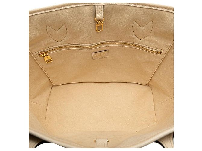 Sac à main Louis Vuitton Neverfull MM M46676 Beige - vue 4
