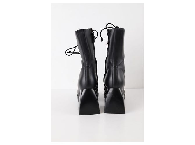Nodaleto Botas de cuero negras Negro - vista 2