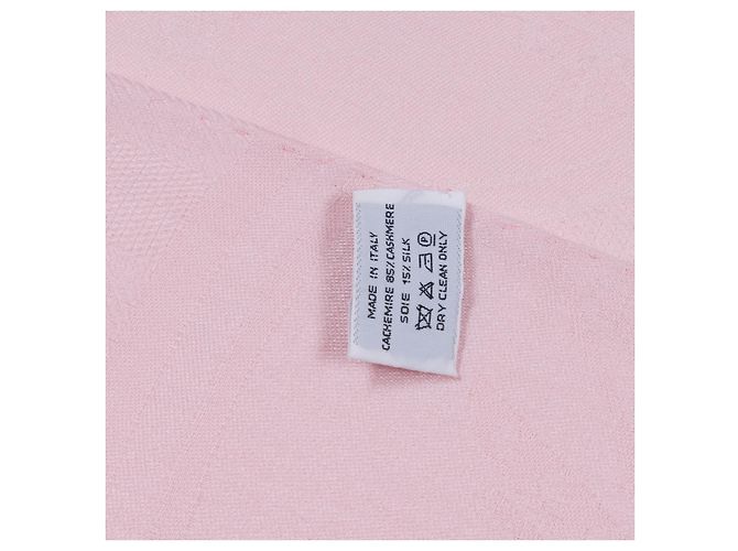 Hermès Accessorio HERMES in Cachemire Rosa - 102254 - vista 4