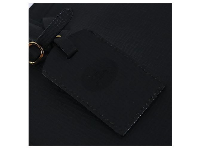 Autre Marque Borsa da lavoro Burberrys in pelle nera e oro Auth ti2373 Nero D'oro - vista 14