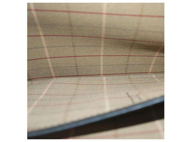 Autre Marque Borsa da lavoro Burberrys in pelle nera e oro Auth ti2373 Nero D'oro - vista 20