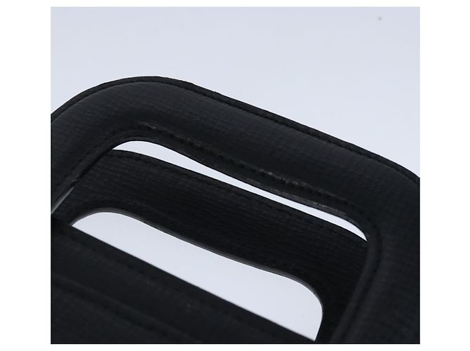 Autre Marque Borsa da lavoro Burberrys in pelle nera e oro Auth ti2373 Nero D'oro - vista 8