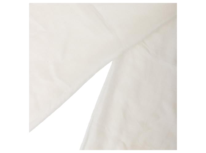 Sciarpa ricamata con il logo Chanel Bianco - vista 7