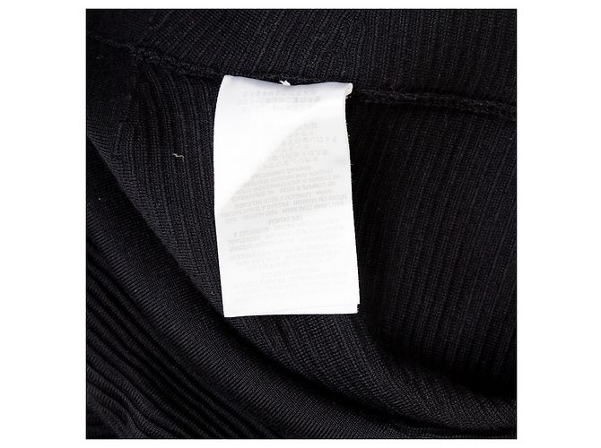 Rippstrick-Top von Alexander McQueen Schwarz - Ansicht 12