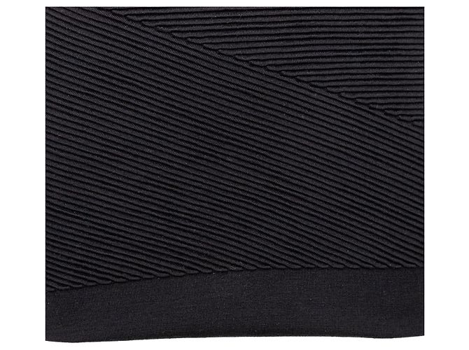 Rippstrick-Top von Alexander McQueen Schwarz - Ansicht 8