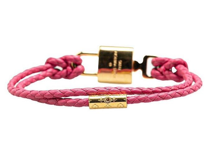 Bracciale Lockit Again Louis Vuitton M8097 Rosa - vista 3
