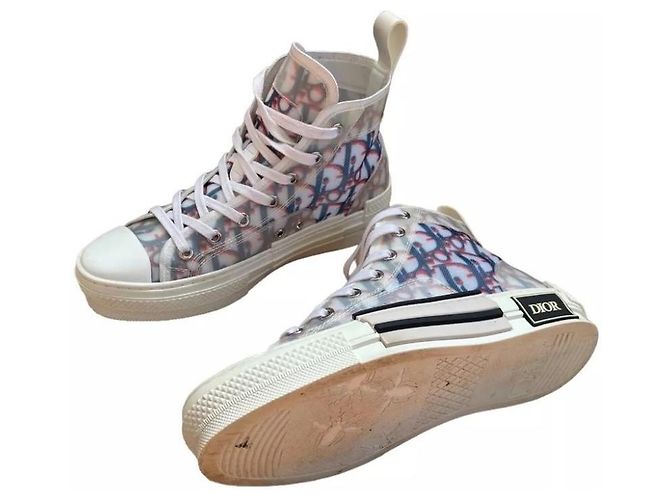 Dior B23 High-Top-Sneaker weiß - Ansicht 2