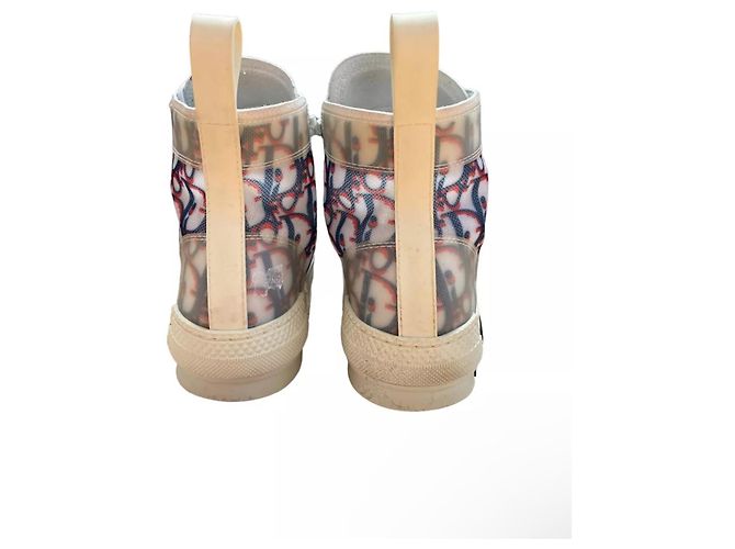 Dior B23 High-Top-Sneaker weiß - Ansicht 3