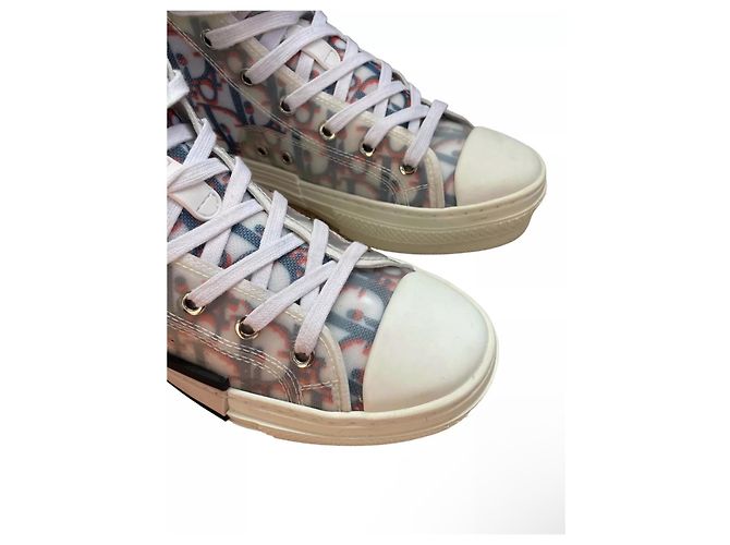 Dior B23 High-Top-Sneaker weiß - Ansicht 4