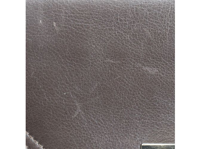 Borsa a Spalla Gancini di Salvatore Ferragamo Marrone - vista 6