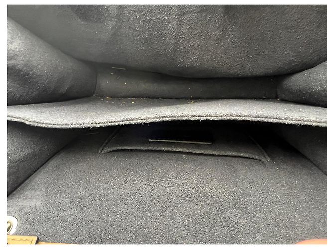 Peekaboo Borsa a mano Fendi in pelle marrone - vista 8
