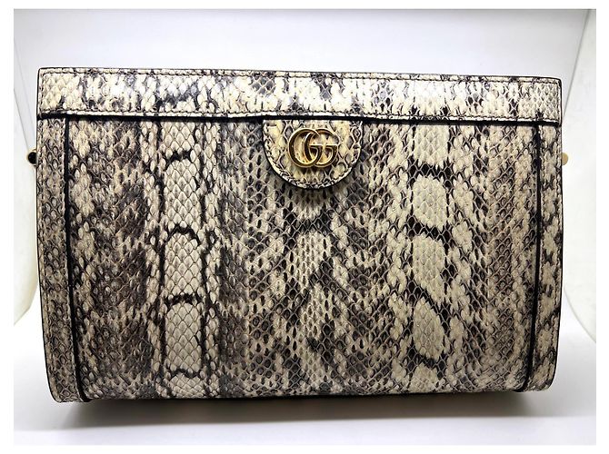 Sac à main Gucci Ophidia en imprimé python - Ansicht 4