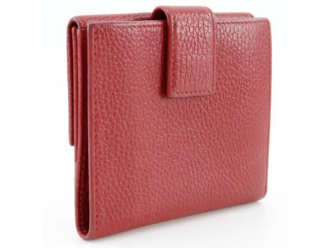 Gucci GG Marmont Geldbörse im Querformat Rot - Ansicht 3