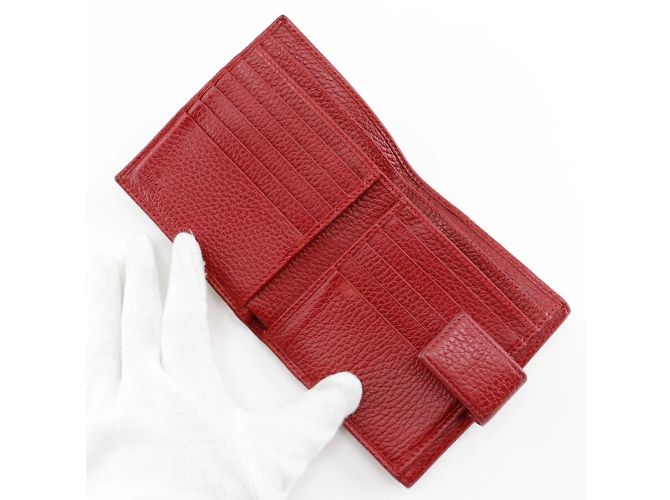 Gucci GG Marmont Geldbörse im Querformat Rot - Ansicht 6