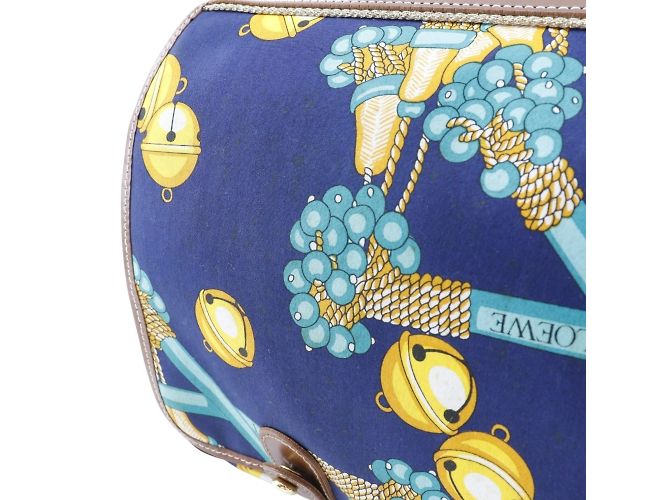 Borsa a spalla della collezione Loewe Blu navy - vista 13