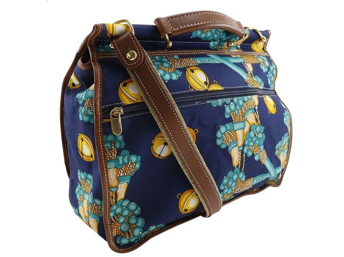 Borsa a spalla della collezione Loewe Blu navy - vista 2