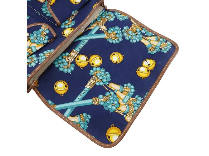Borsa a spalla della collezione Loewe Blu navy - vista 8
