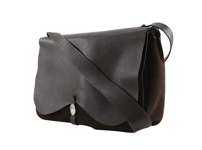 Borsa a spalla Colorado GM di Hermès Damier ebene - vista 2