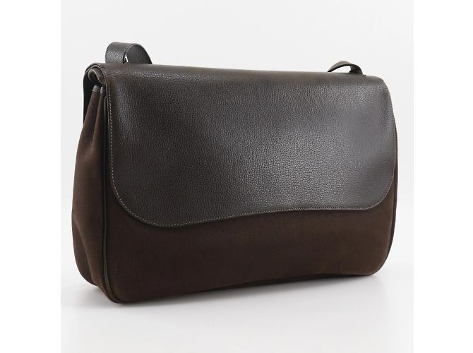 Borsa a spalla Colorado GM di Hermès Damier ebene - vista 3