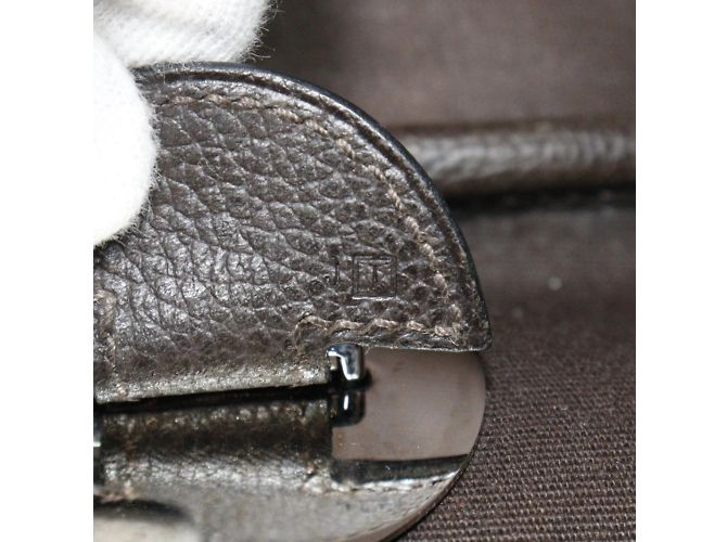 Borsa a spalla Colorado GM di Hermès Damier ebene - vista 8