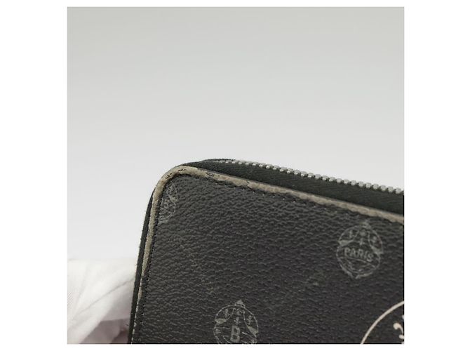 Berluti Lange Geldbörse Leder Schwarz Blau Weiß Auth bs19900 - Ansicht 19
