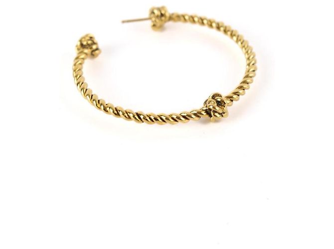 Aurelie Bidermann Brincos dourados - vista 4