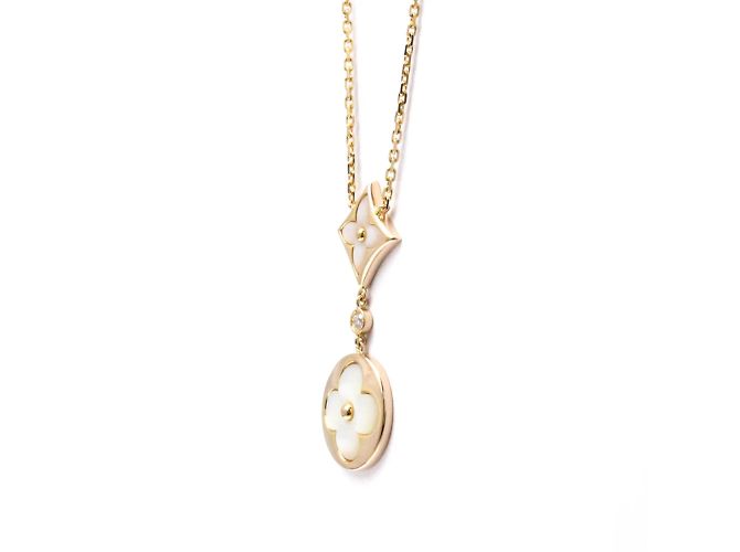 Collana Louis Vuitton Color Blossom NC D'oro - vista 2