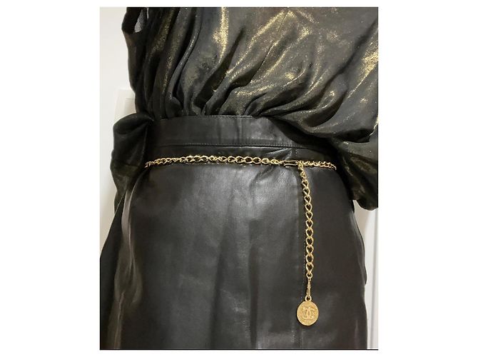 Chanel Kettengürtel Gold Metall 95cm Gold hardware - Ansicht 2